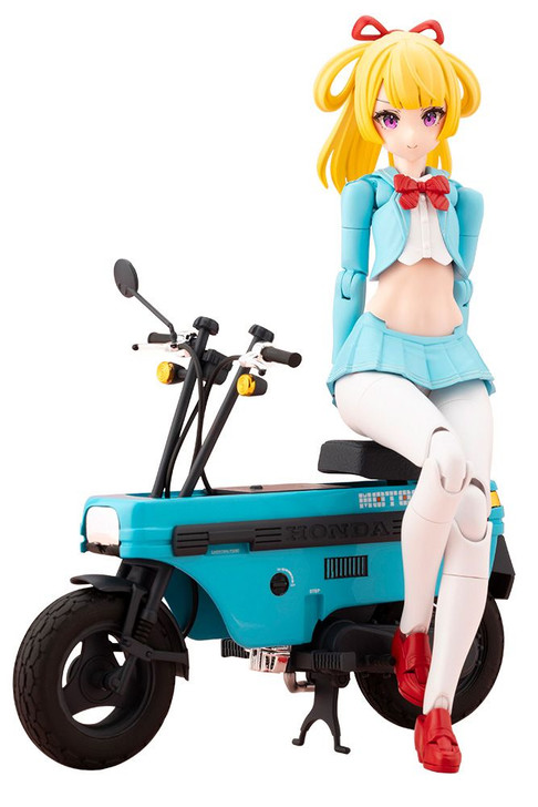 Kotobukiya BUSTER DOLL Knight Alice with Honda AB12 Motocompo Plastic Model Kit (Megami Device)
