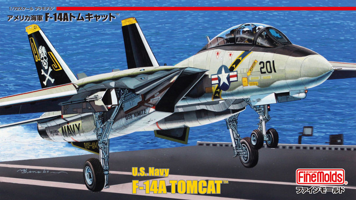Fine Molds 1/72 	1/72 U.S. Navy F-14A Tomcat™ Jolly Rogers / Sundowners