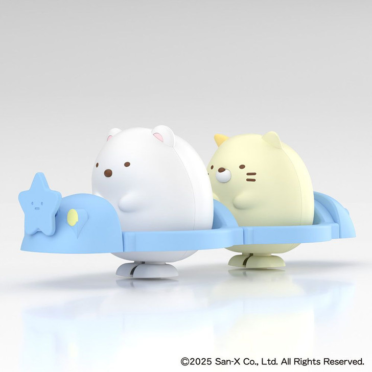 Aoshima RakuPla Sumikko Gurashi: Shirokuma And Neko Set