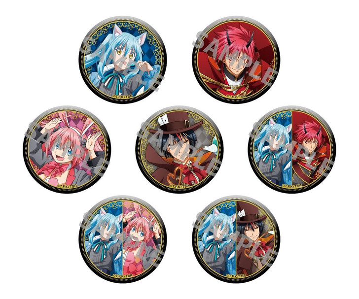 Medicos TV Anime ''That Time I Got Reincarnated As A Slime'' Button Badge Collection (Alice ver.) 7pcs Complete Box