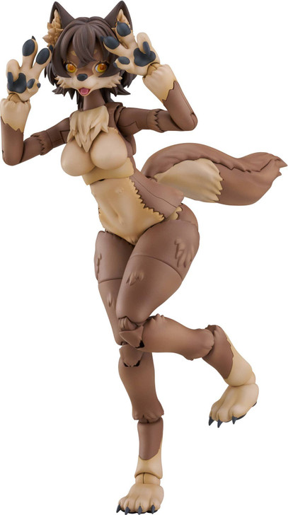 Aoshima KEMOPLA Japanese Wolf Plastic Model