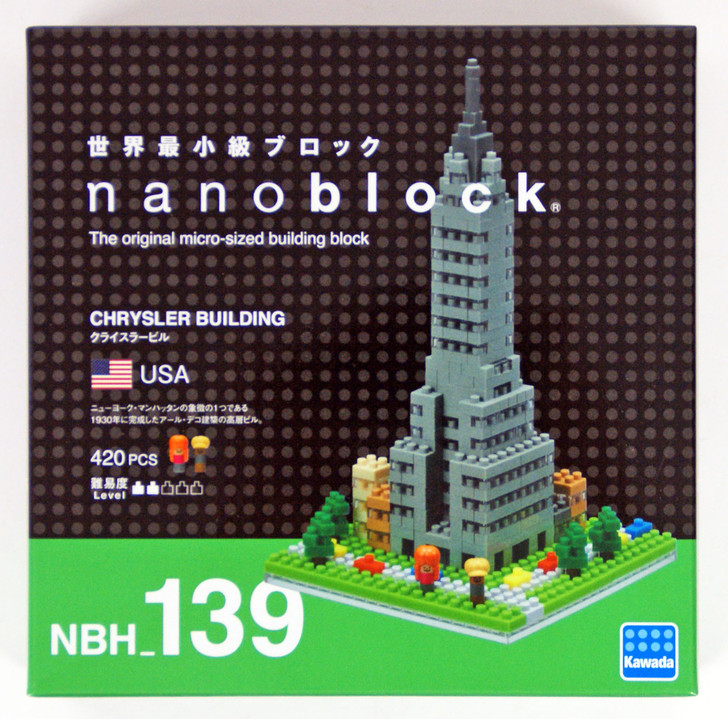 Kawada NBH-139 nanoblock Chrysler Building - Plaza Japan