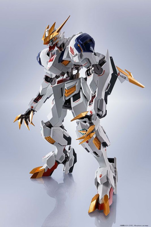 Bandai METAL ROBOT Spirits (SIDE MS) Gundam Barbatos Lupus Rex Figure (Mobile Suit Gundam: Iron-Blooded Orphans) (Rerelease)