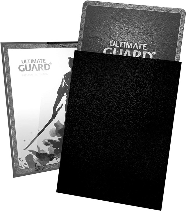 Ultimate Guard Katana Sleeves Standard Size Black x 100 Set