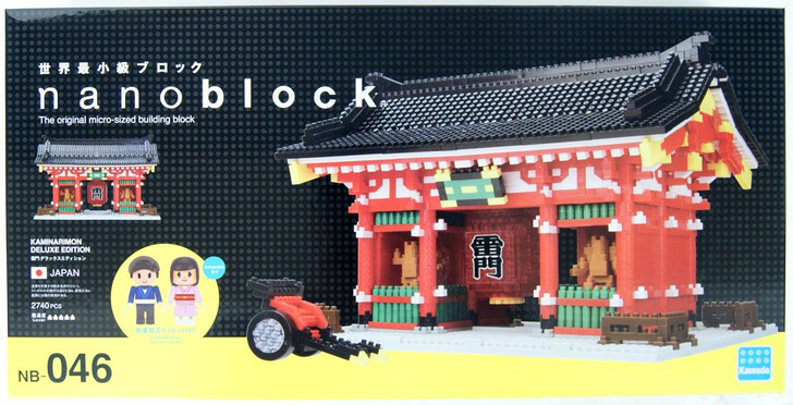 Kawada Nanoblock Kaminarimon Deluxe Edition (Japan)