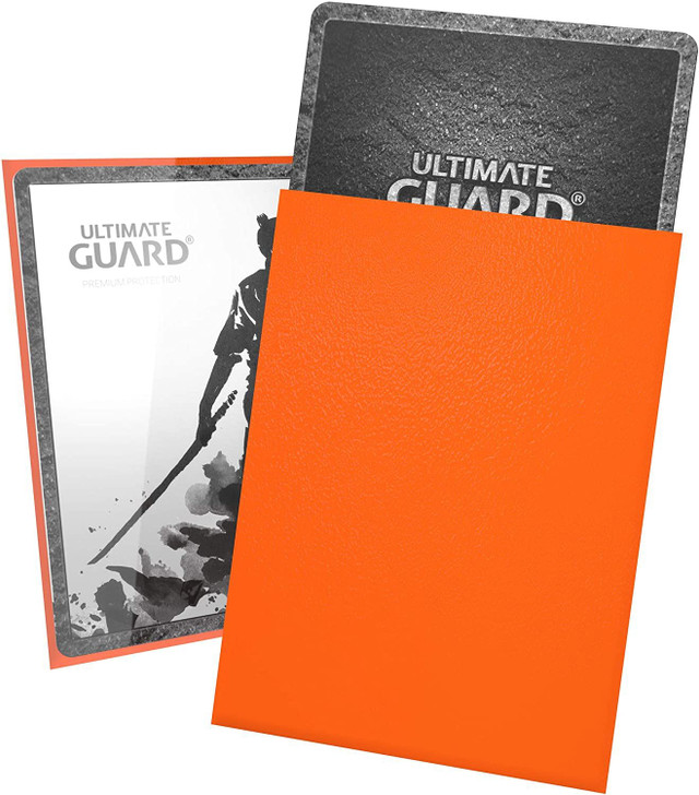 Ultimate Guard Katana Sleeves Standard Size Orange x 100 Set