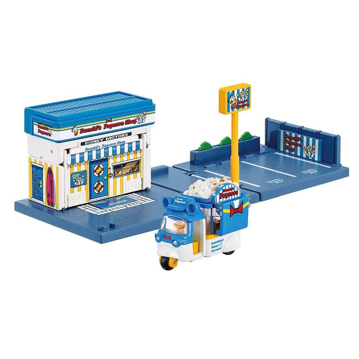 Takara Tomy Takara Tomy Mall Original Dream Tomica SP Disney Motors Donald's Popcorn Shop (With Tomica)