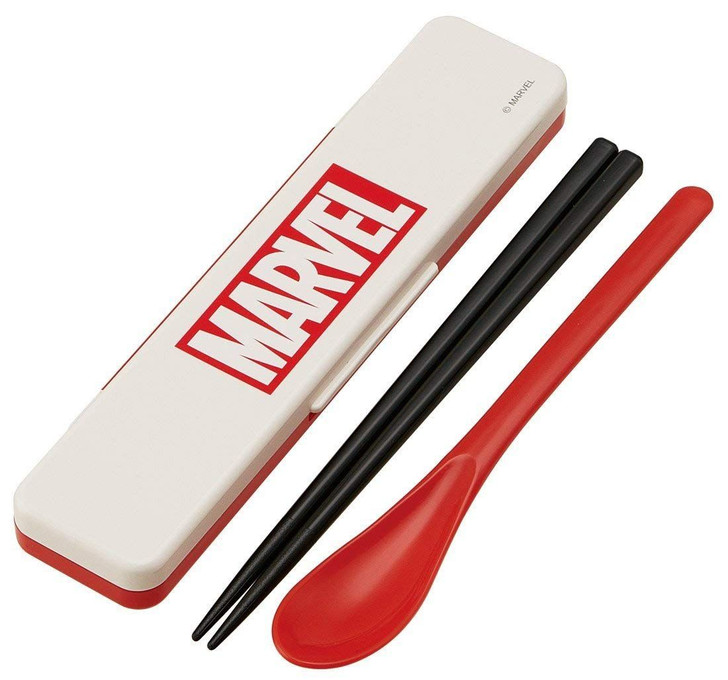Skater Marvel Chopsticks and Spoon Set TJO