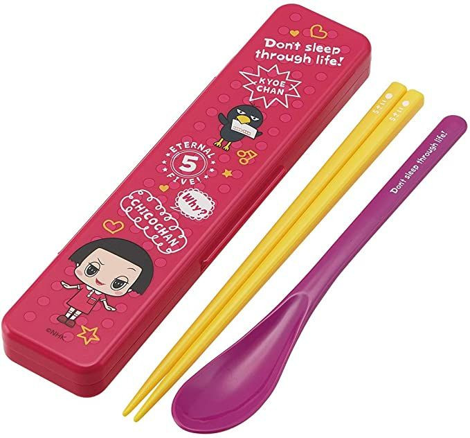 Skater Chico Will Scold You! Combi Set (Spoon & Chopsticks)
