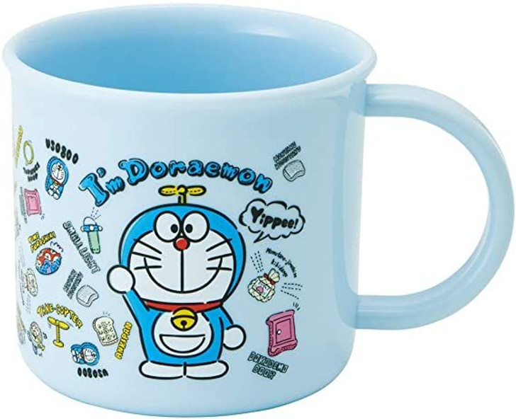 Skater Doraemon Antibacterial Dishwasher Compatible Plastic Cup