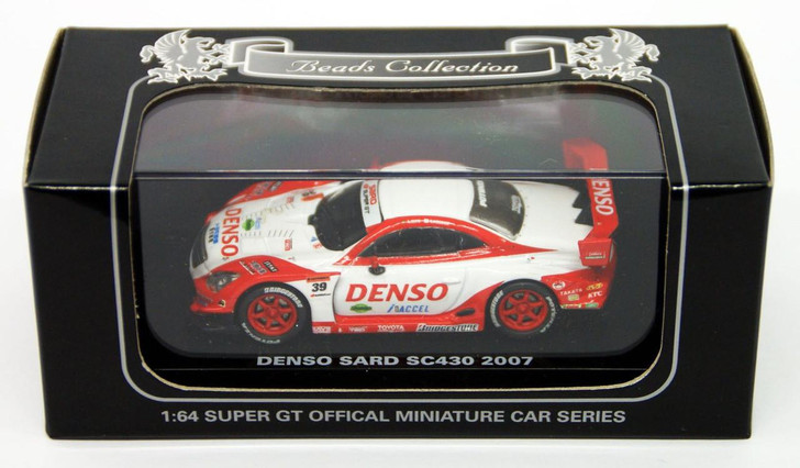  Kyosho Original K06571C Denso Sard SC430 2007 No.39 1/64 scale 