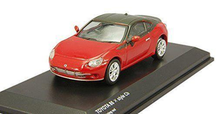  Kyosho Original KS07042A15 TOYOTA86 X Style Cb Red 1/64 scale 