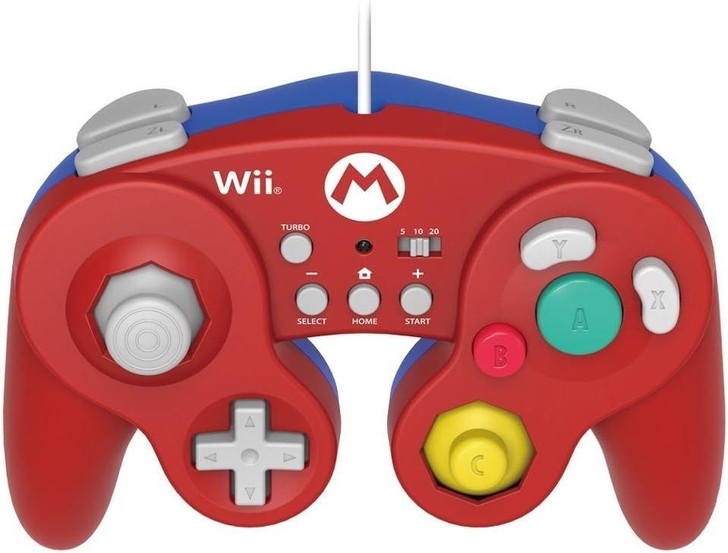  Hori Super Mario Red Classic Controller for Wii and Wii U 