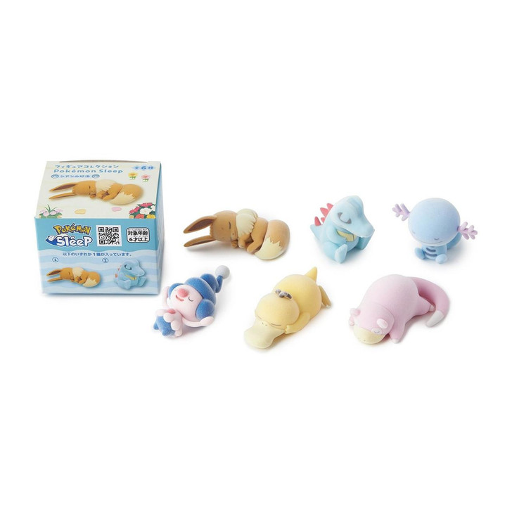 フィギュアコレクション　Pokémon Sleep シアンの砂浜　1ボックス Pokemon Center Original Figure Collection Pokemon Sleep Cyan Beach
