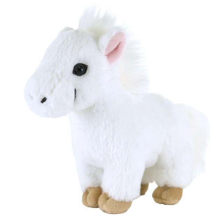  Sunlemon Fluffies Plush Toy Small Horse White 