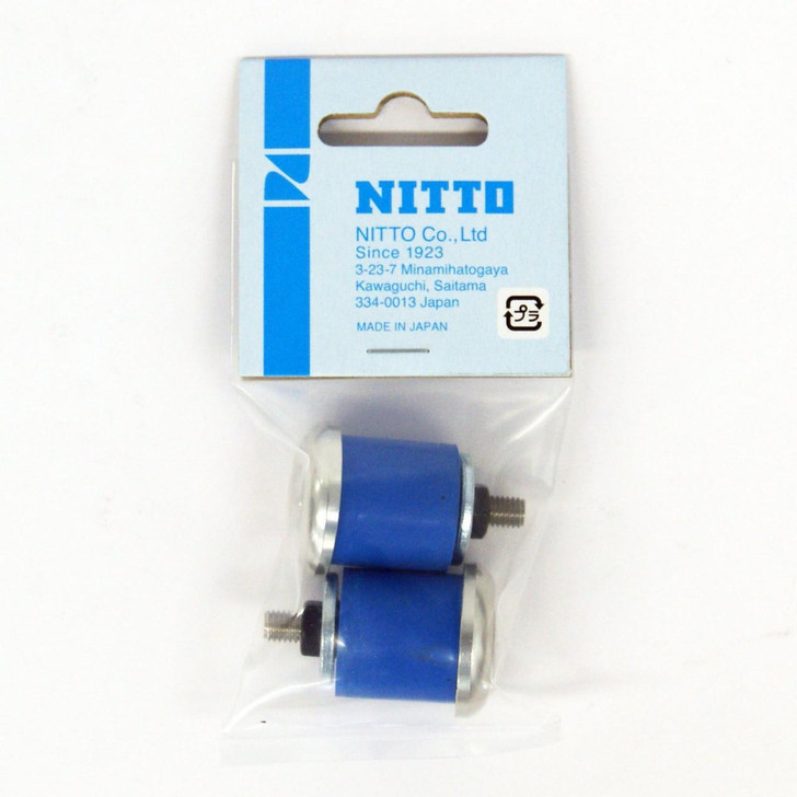  NITTO EC-01 Silver Bar End Cap Dia.20 / 24 mm 