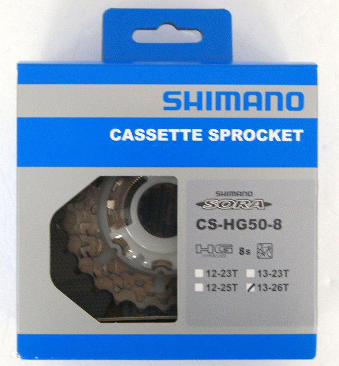 Shimano (Cycling) Claris CS-HG50-8 Cassette Sproket (8- speed, 13-26T) ICSHG508326