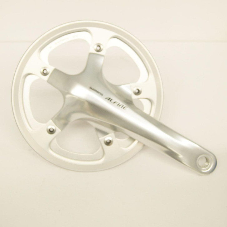 Shimano (Cycling) ALFINE FC-S501 45T Silver Single Chainguard Crankset EFCS501CB5C1S
