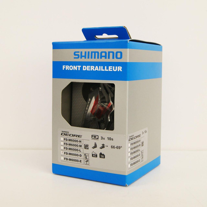 Shimano (Cycling) DEORE FD-M6000-D 3x10 Side Swing Front Derailleur Direct IFDM6000D6