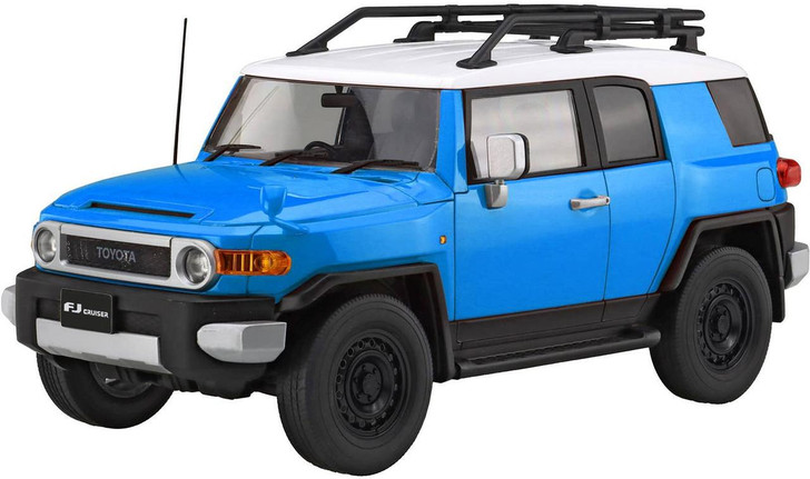  Fujimi NEXT Car 1/24 Toyota FJ Cruiser (Two-Toned Blue/2011) (Special Edition/With Outdoor Parts) Plastic Model 