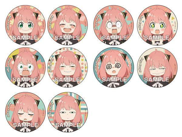  Ensky Spy X Family Can Badge Collection With Gum Box (10pcs) 