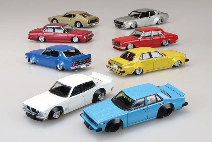  Aoshima 1/64 Diecast Miniature Car Grand Champion Collection Part.16 BOX (12pcs) 