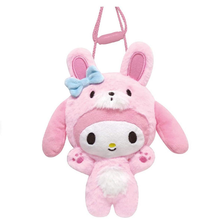  Kcompany Sanrio Banzai Plush Neck Pouch MM Rabbit 