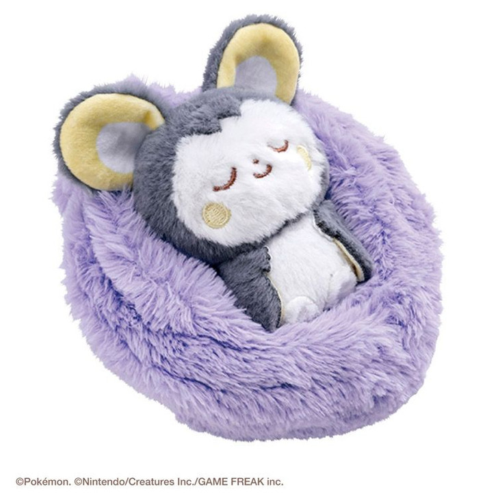 Pokemon Center Original PokePeace Sleeping Fruit Plush Emolga