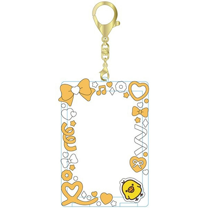 TCP Rilakkuma Clear Deco Card Holder Kiiroitori