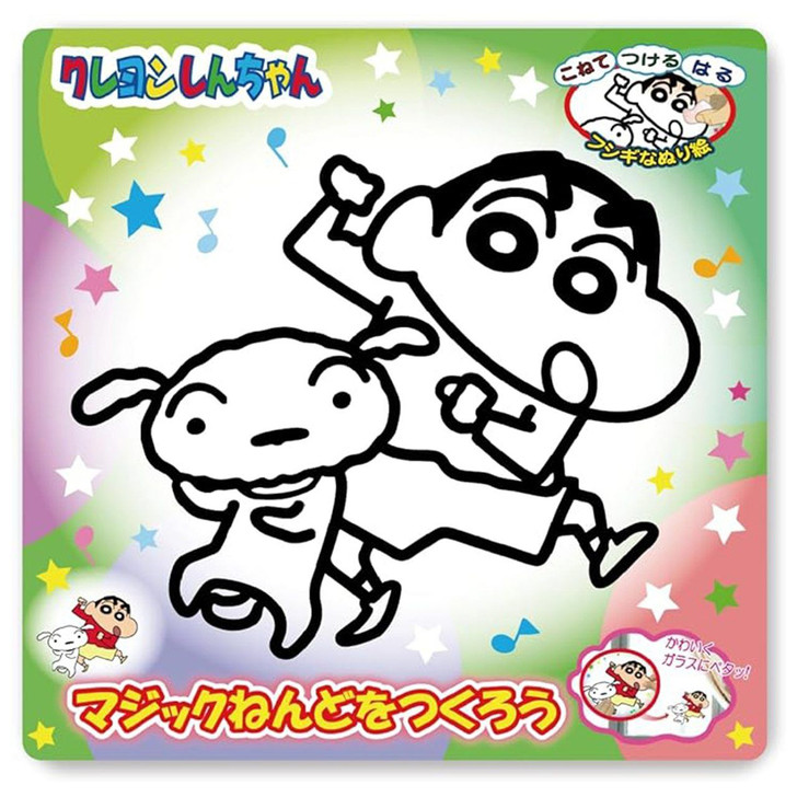 NobCompany Magic Clay Crayon Shin Chan (Shin Chan And Shiro)