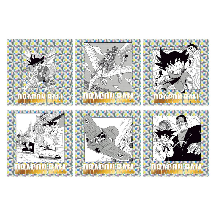 Dragon Ball 40th Anniversary Original Illustration Sticker Wafers