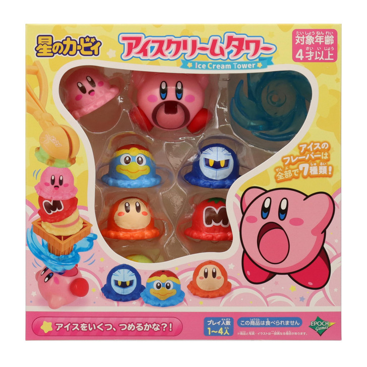 PinkyRoseInBigPyramidオルゴナイト☆彡.。 Epoch Kirby Of The Stars Ice Cream Tower