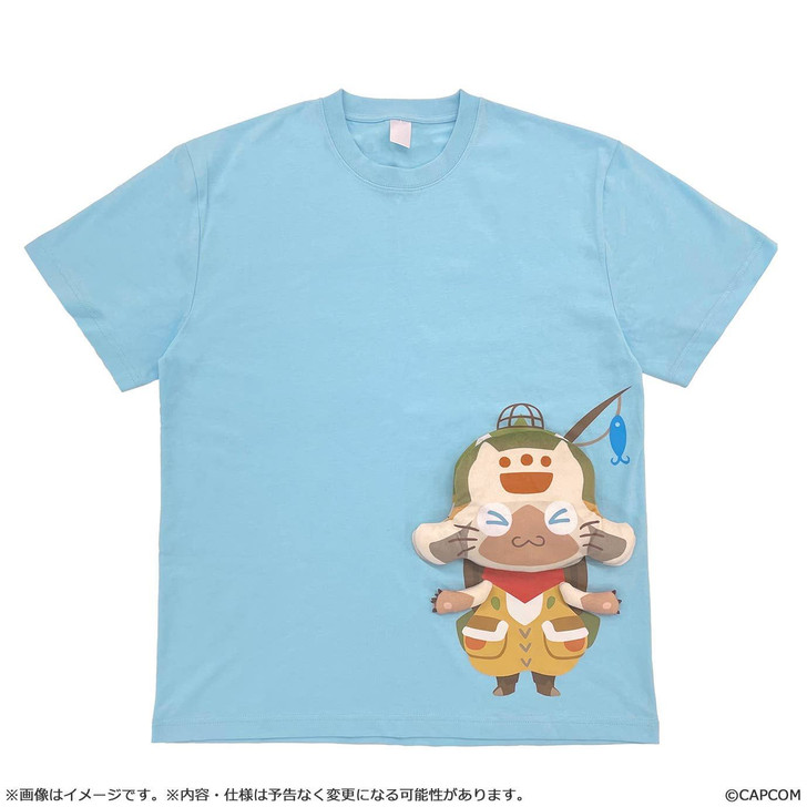 Capcom Monster Hunter Wilds: Pop-Up T-Shirt - Palico (Size XL)