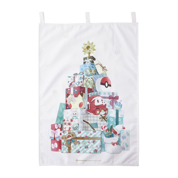 Pokemon Center Original Art Tapestry Pokemon Holiday Blessings