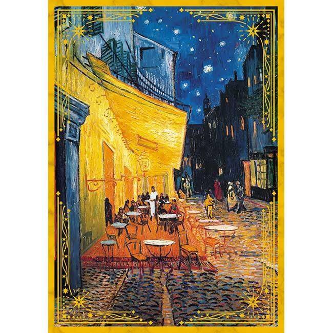 Jigsaw Puzzle Cafe Terrace at Night (108 Pieces)