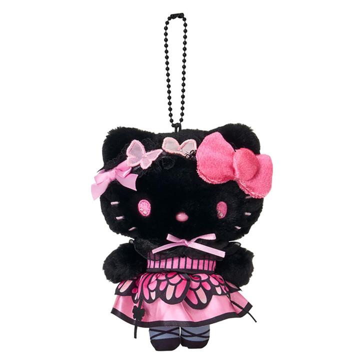 Sanrio Other Mascot Holder Butterfly Hello Kitty Black 072401