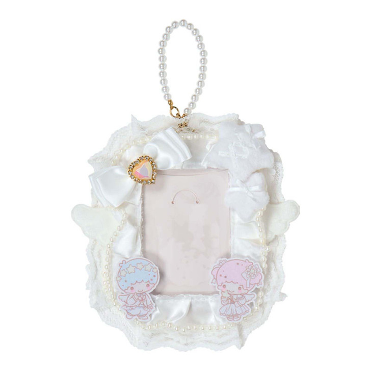 Sanrio Little Twin Stars Trading Card Holder (Enjoy Idol Pure White Angel) 327841