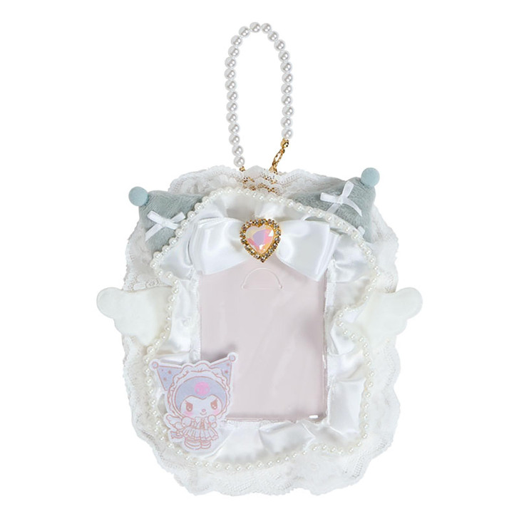 Sanrio Kuromi Trading Card Holder Enjoy Idol Pure White Angel 328529