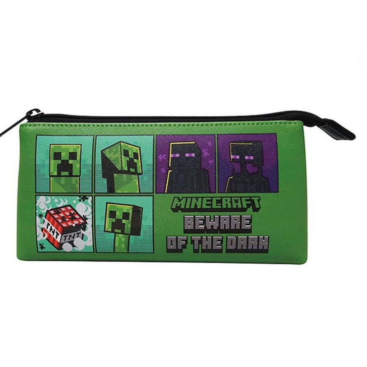 Kcompany Minecraft 3 Pocket Pouch Creeper And Enderman