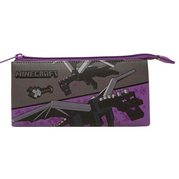 Kcompany Minecraft 3 Pocket Pouch Ender Dragon And Warden