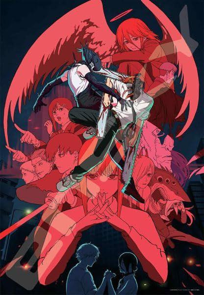 Ensky Jigsaw Puzzle Theatrical version Chainsaw Man: Reze Arc (4) (1000 Pieces) 