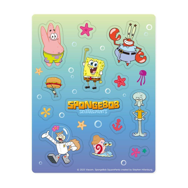  T's Factory SpongeBob Acrylic Flake Friends 