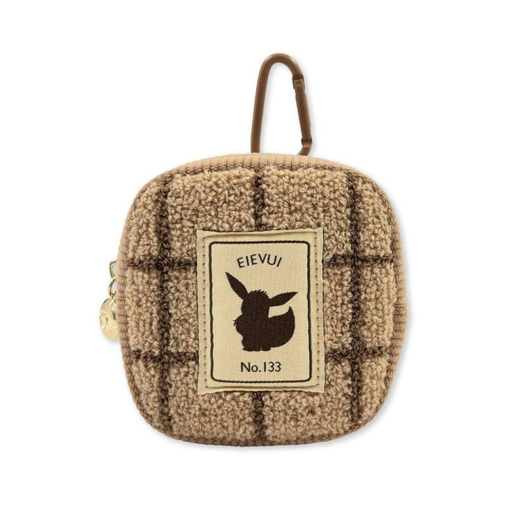  Pokemon Center Original Mini Pouch With Carabiner Fluffy Sagara Eevee 