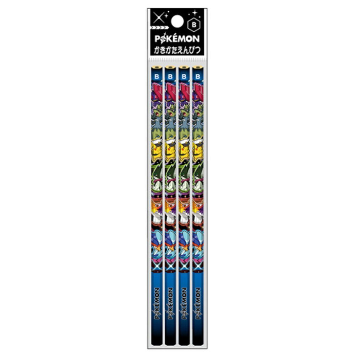  Showa Note Pokemon B Grade Writing Pencils Pack Of Four 
