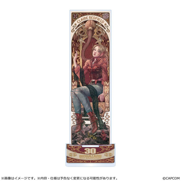  Capcom Resident Evil 30th Anniversary Acrylic Stand Collection - Claire 
