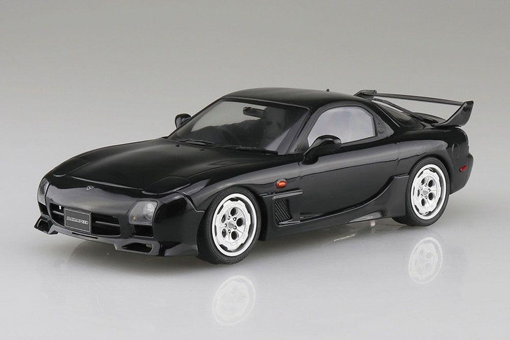  Aoshima The Tuned Car No.80 1/24 MAZDASPEED A-SPEC FD3S RX-7 1999 Mazda Plastic Model (Rerelease) 