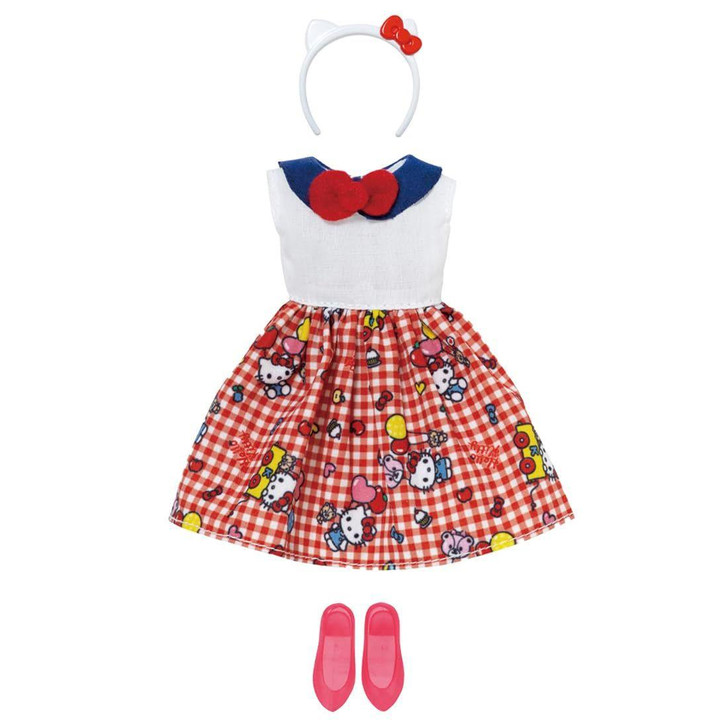  Takara Tomy Licca Chan Dress My Choice Sanrio Characters One Piece And Headband 