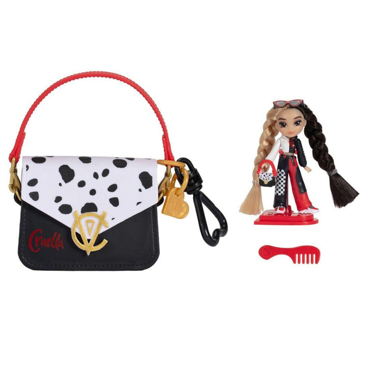101 Dalmatians Cruella Collectible Doll And Bag