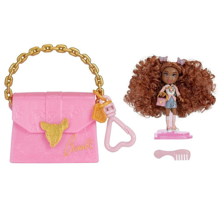  Takara Tomy Disney Bambi inspired Collectable Doll and Bag 