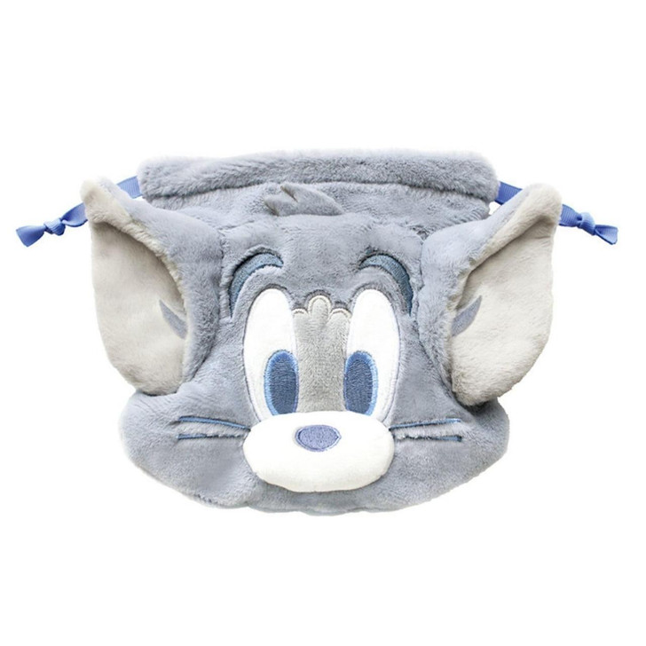  T's Factory Tom And Jerry Plush Drawstring Pouch Dusty Color 